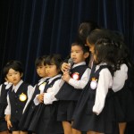 誕生会と防災訓練をしました