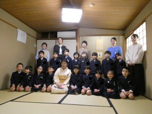 お別れお茶会をしました